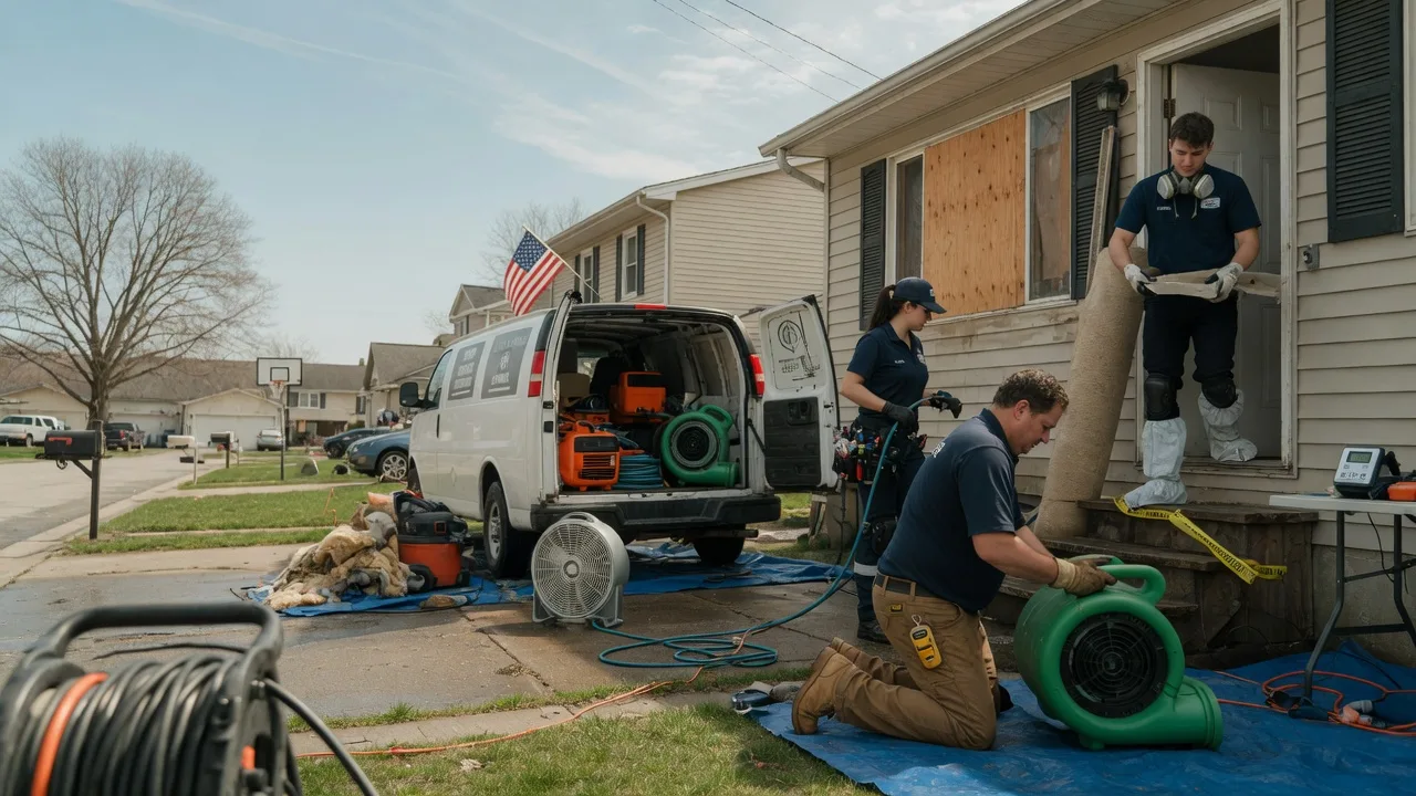 Water Damage Restoration in Potsdam, OH near me